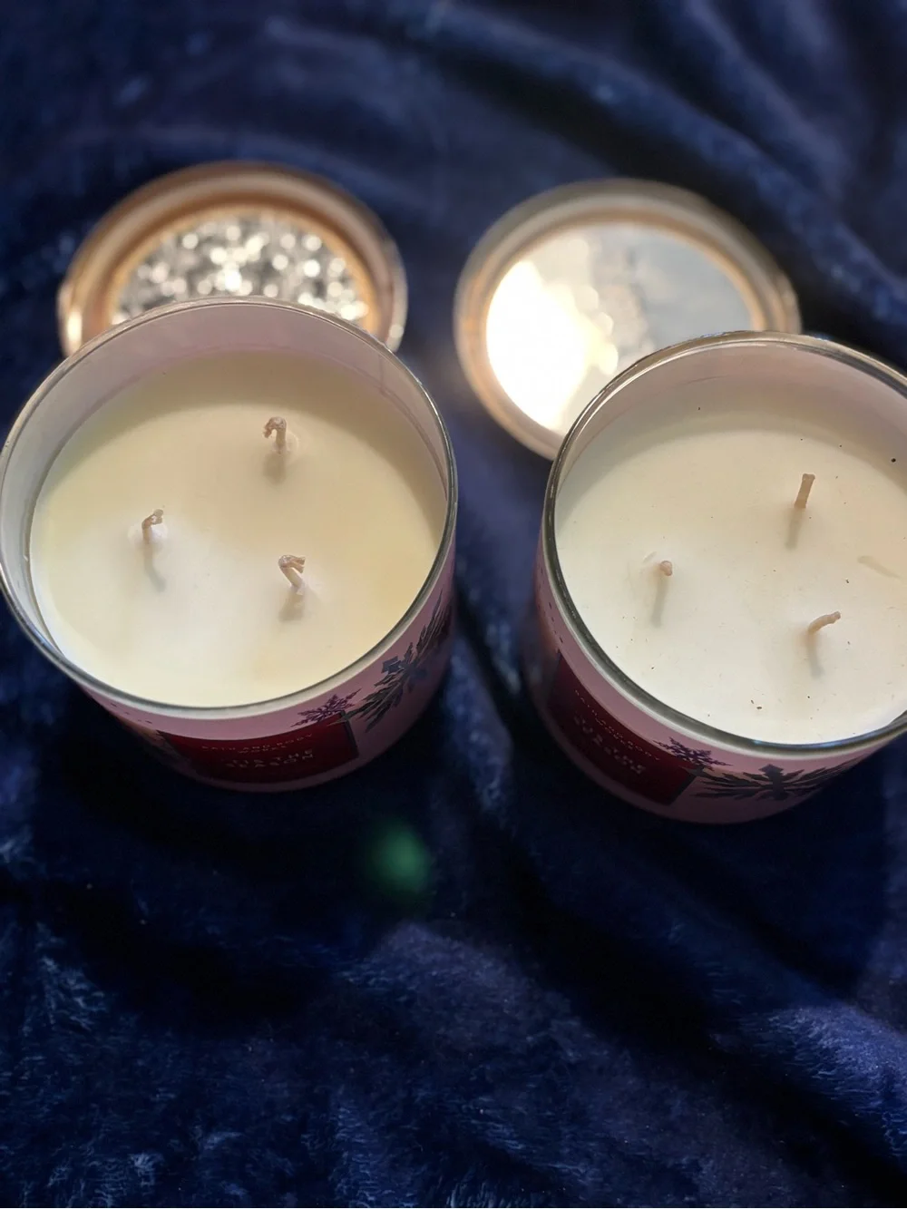 Bath & Body Works 'Tis The Season Pink Holiday Scented Candle